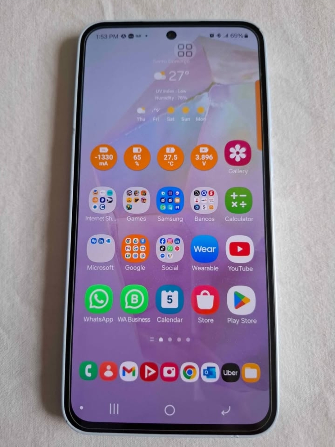 celulares y tabletas - Galaxy A35 5G Dual Sim + Accesorios