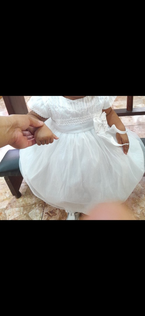 ropa y zapatos - Vestido de bautizo.