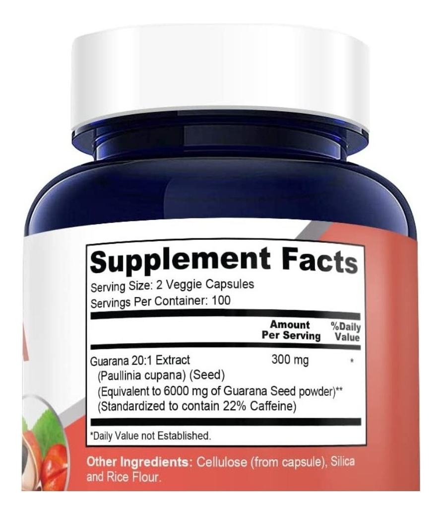 Salud y Equipamiento Médico - Guarana 1200 Mg Nusapure - Unidad - Unidad A $1330 1
