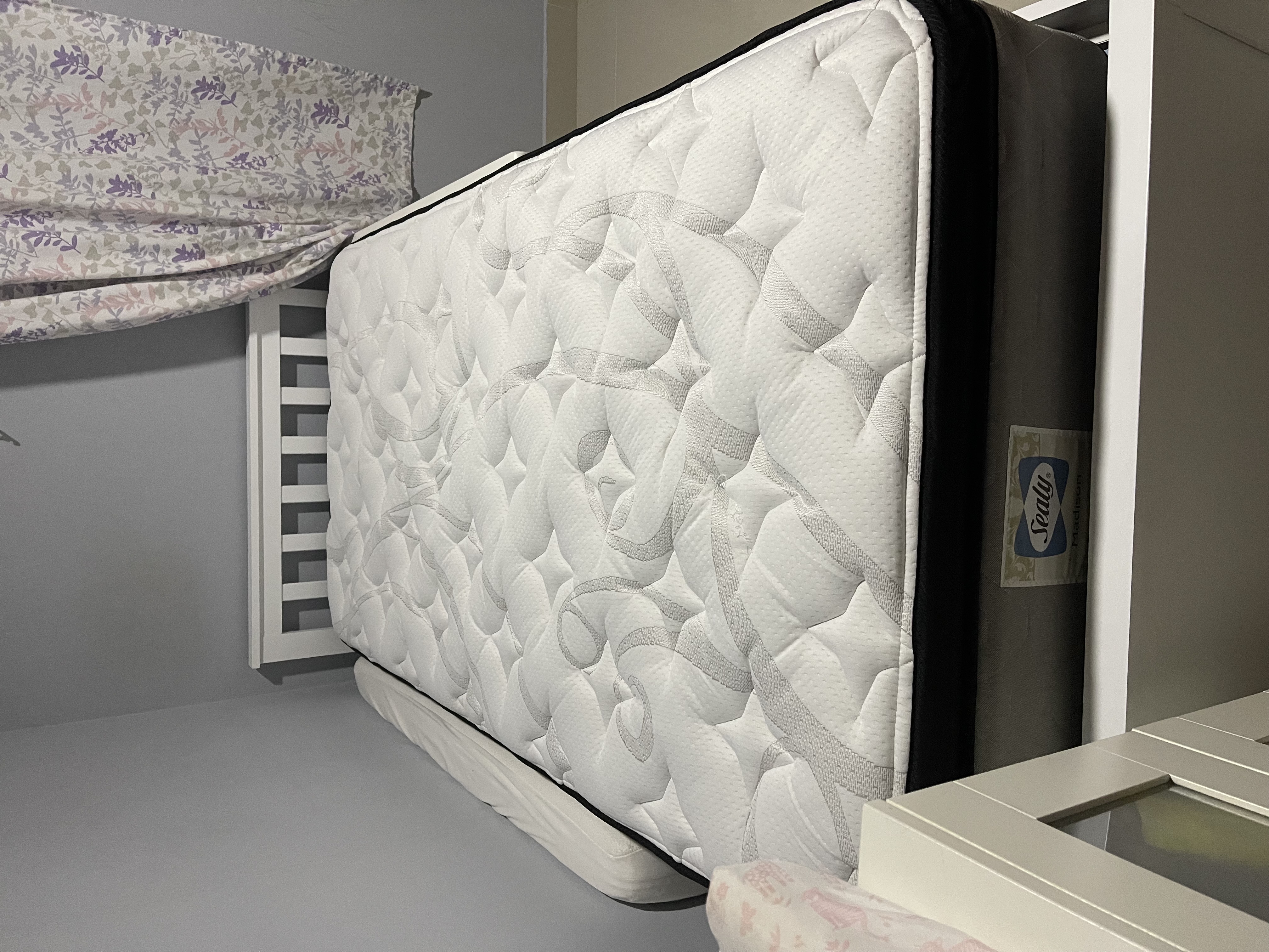 muebles y colchones - venta colchón boxspring twin nuevo sealy 2