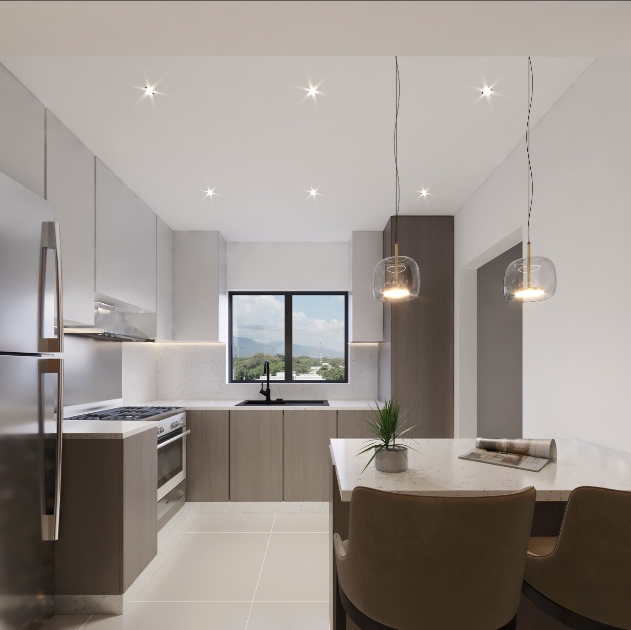 apartamentos - Hermoso Penthouse, exclusivo y con pocas unidades. Sepáralo con 5 mil dolares  2