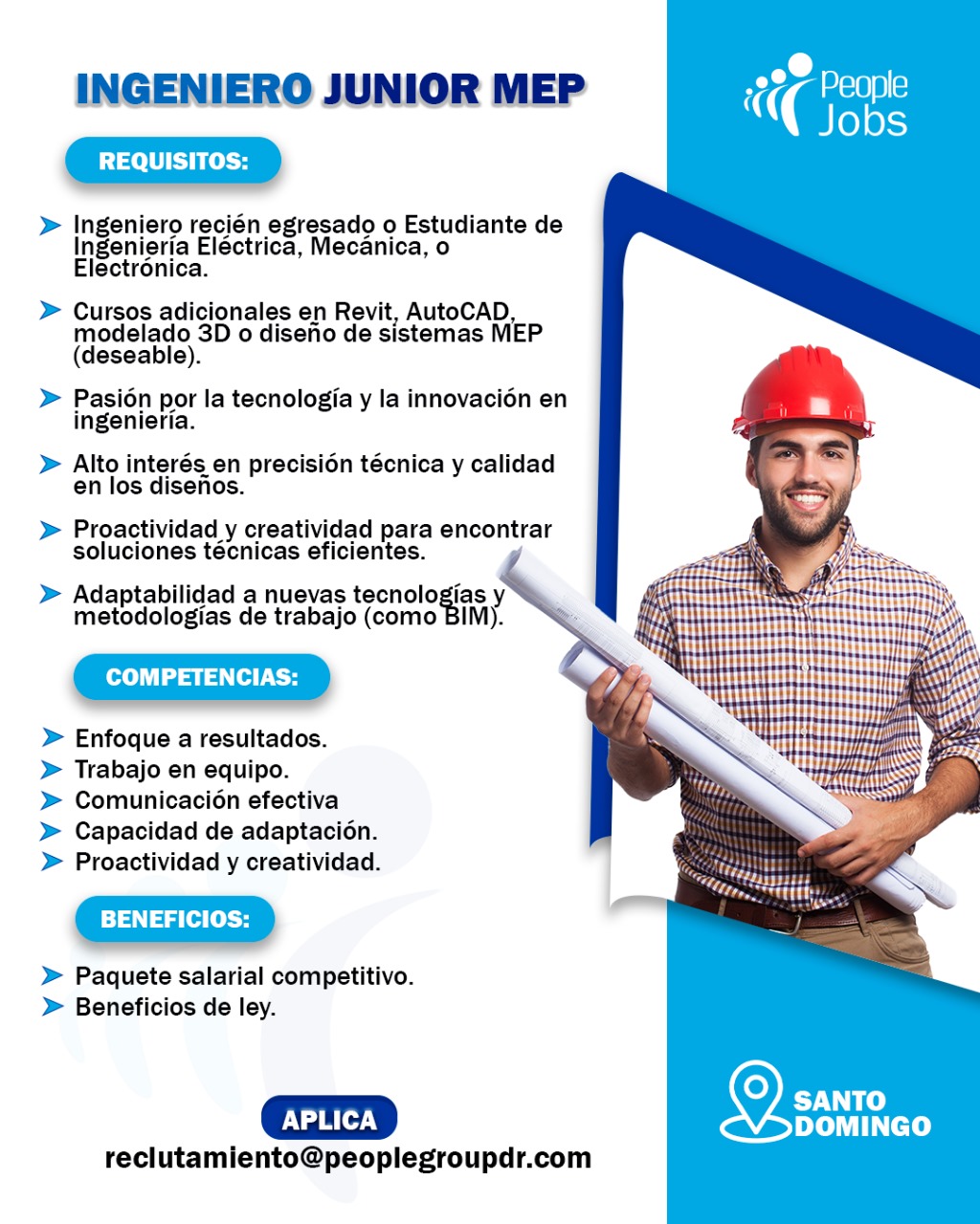 empleos disponibles - Ingeniero junior MP