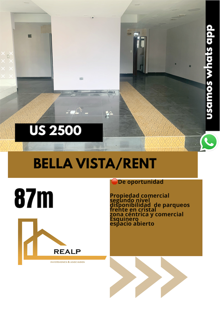 oficinas y locales comerciales - Local comercial en Bella vista  0