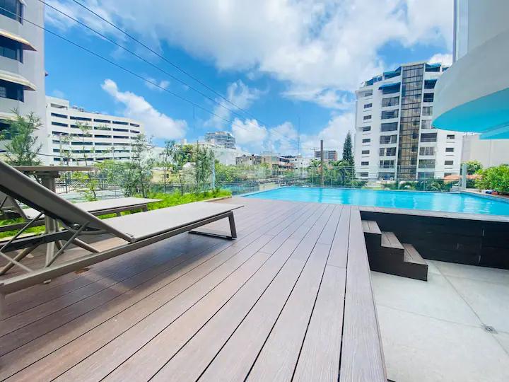 apartamentos - Alquiler en piantini completamente amueblado 8