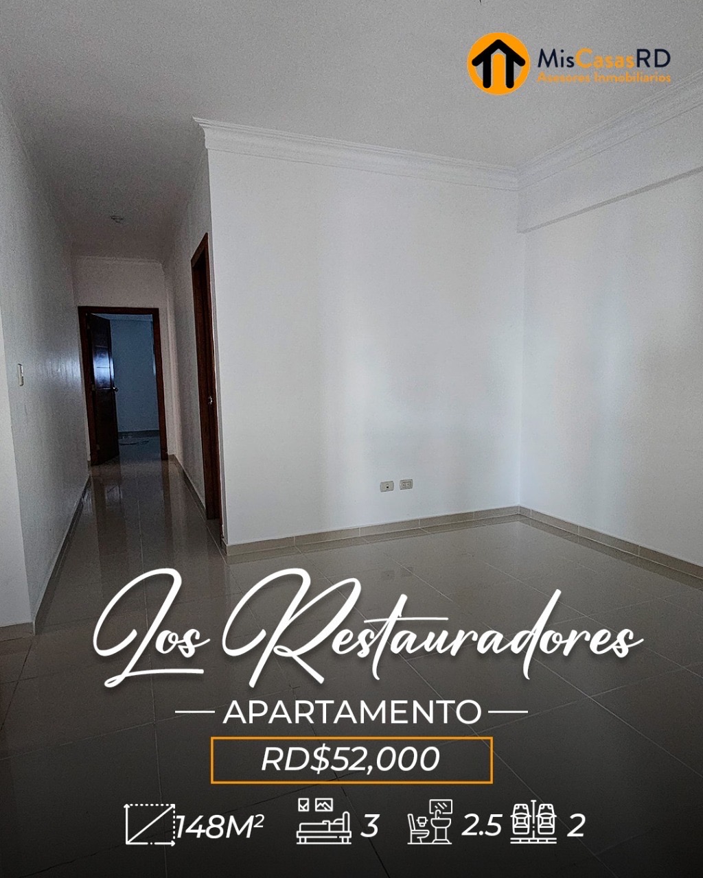 apartamentos - Apartamento en alquiler en Los Restauradores🌟📍 2