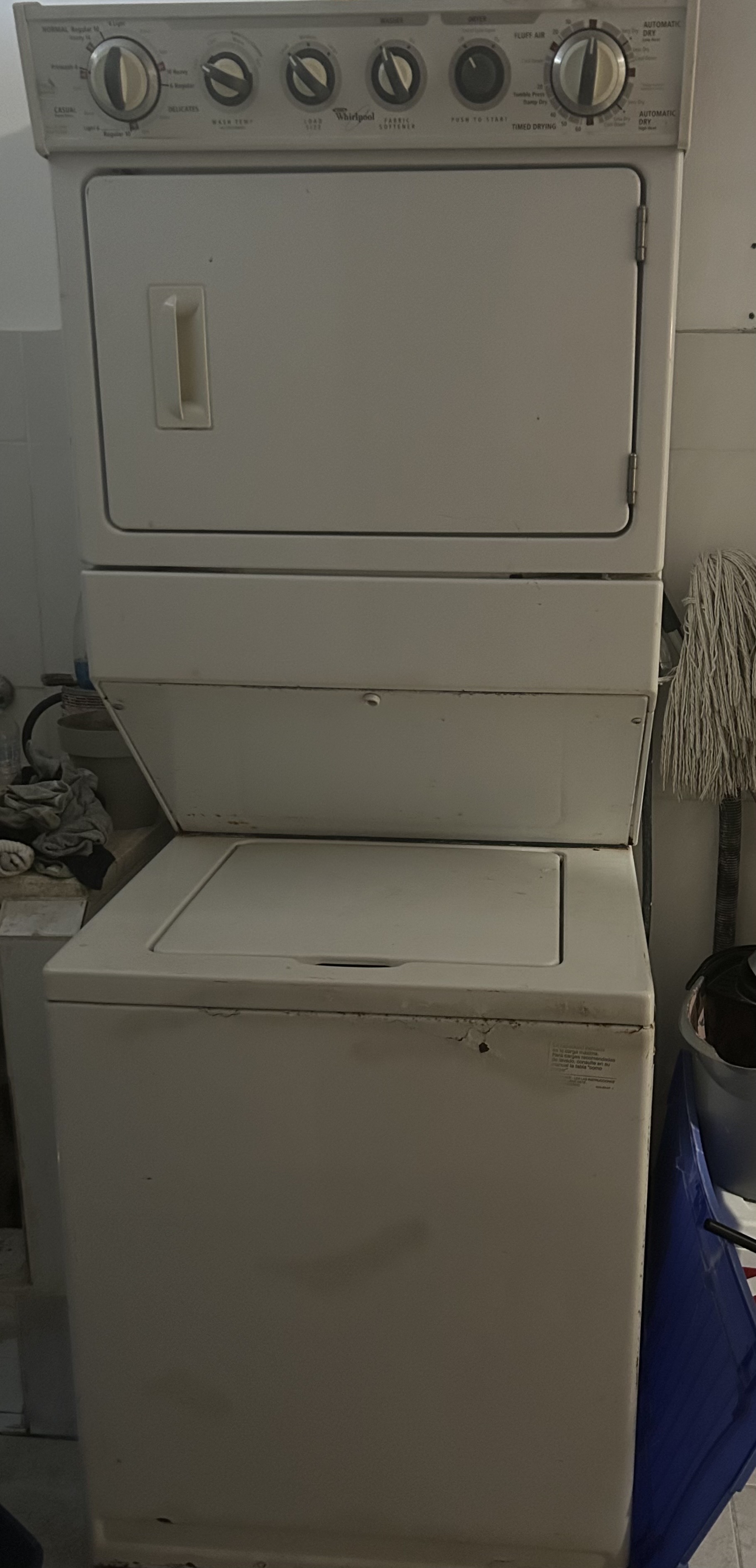 electrodomesticos - LAVADORA - SECADORA DE TORRE WHIRPOOL 35 LBS 0