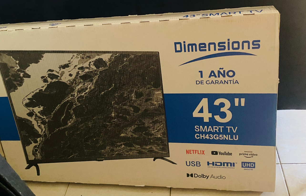 tv - tv 43 pulgadas nueva  0