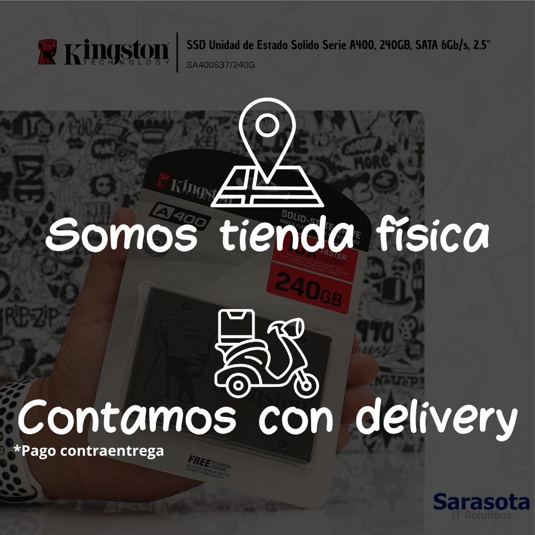 accesorios para electronica - Kingston SSD de 240Gb Serie A400 3