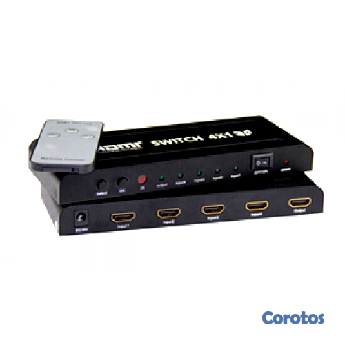 computadoras y laptops - SPLITTER HDMI 1X4 AGILER, SUPORTA TODOS FORMATOS HD INCLUYENDO 720P, 1080I,1080