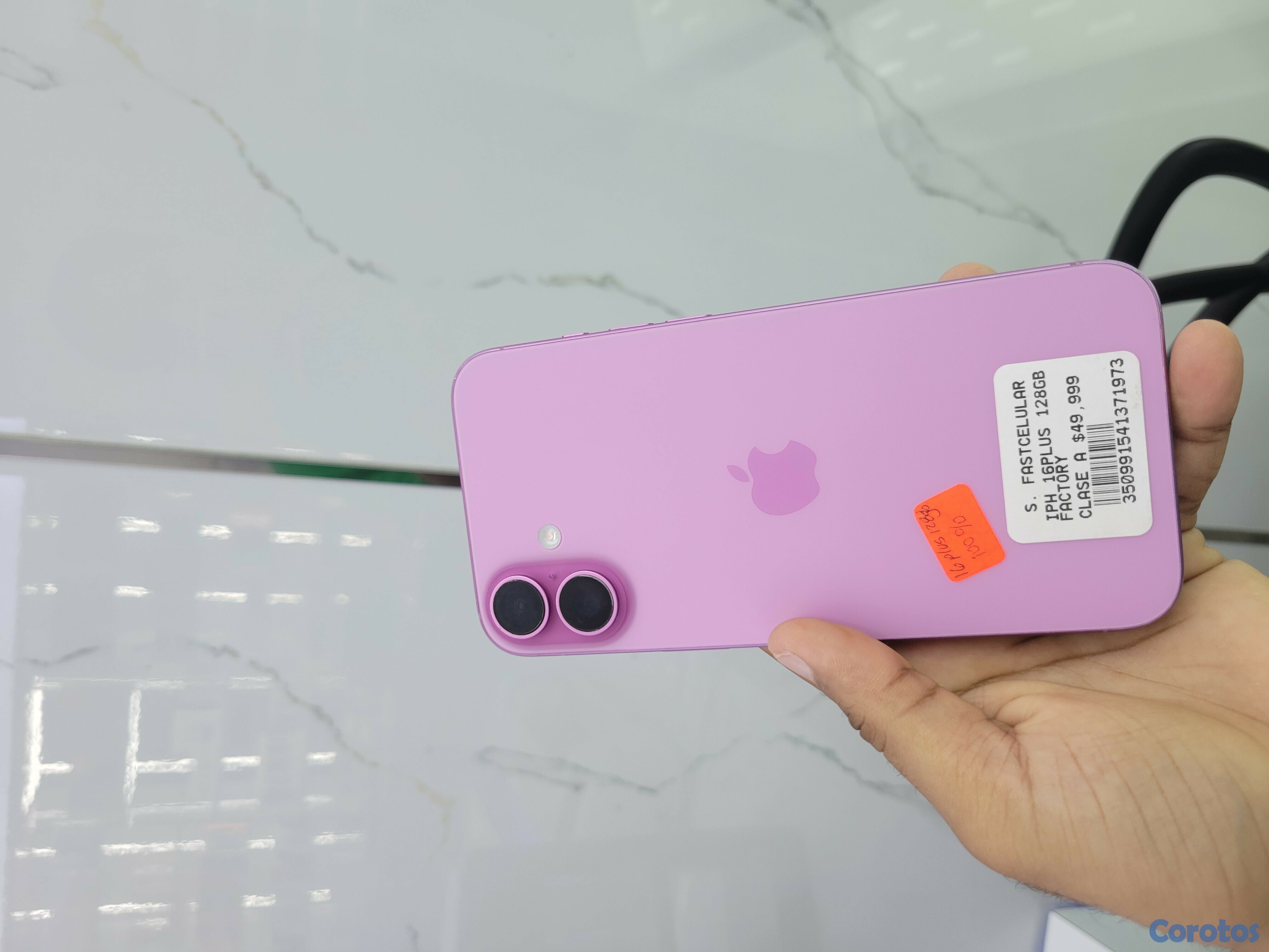 celulares y tabletas - iPhone 16 normal de 128gb  1