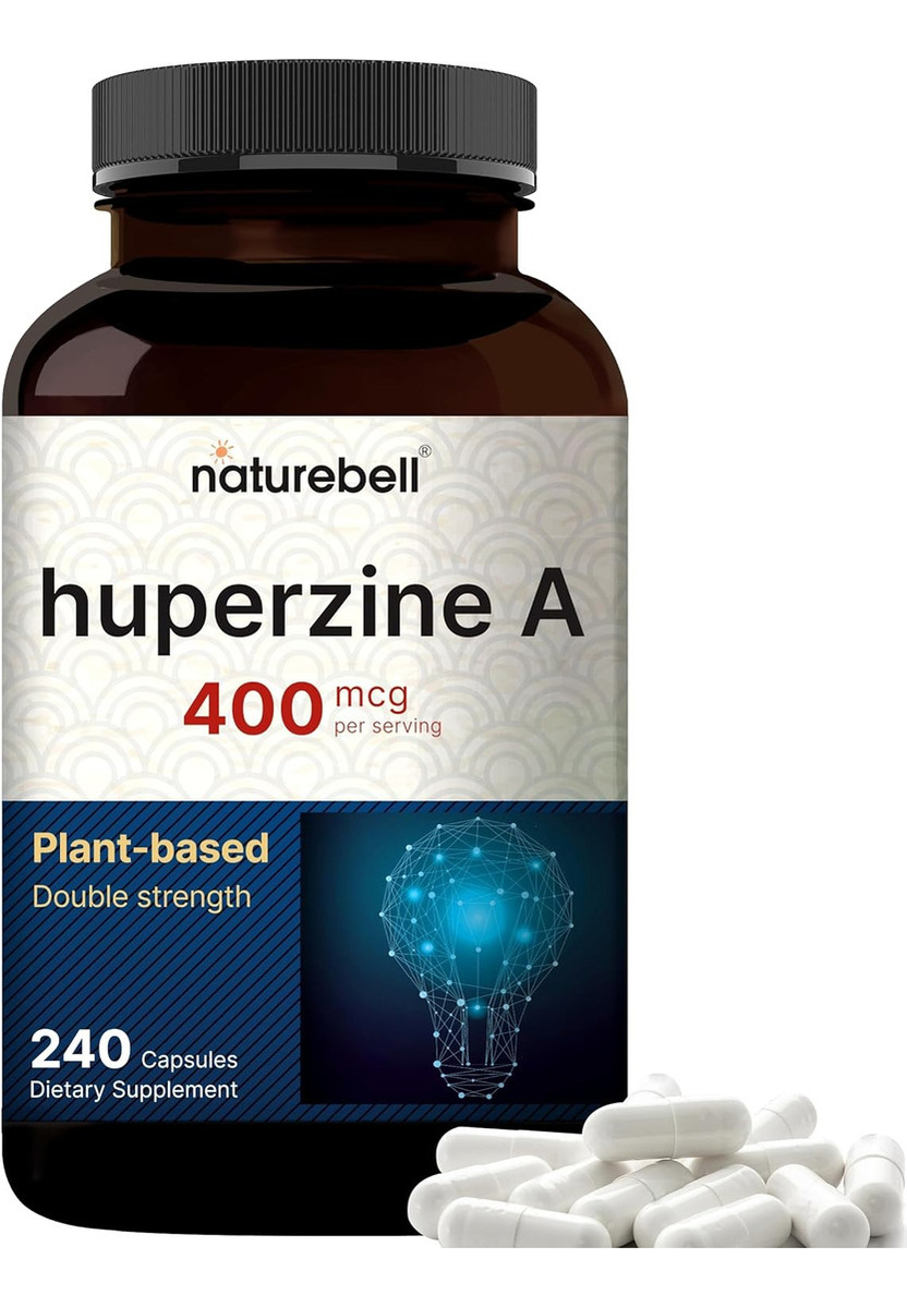 Salud y Equipamiento Médico - Huperzina A 400mcg Por Porcion, 240 Capsulas 0