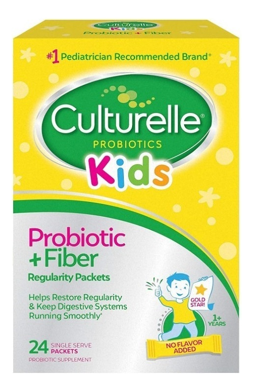 Salud y Equipamiento Médico - Culturelle Kids Probiotic + Fiber 24 Paquetes 0