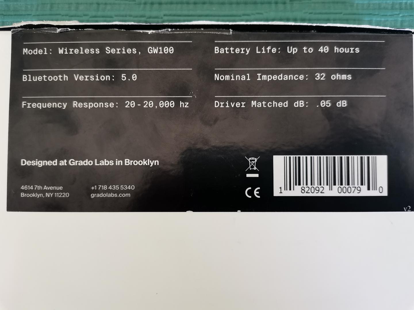 camaras y audio - GRADO GW100x Bluetooth Open-Back Wireless Headphon 10