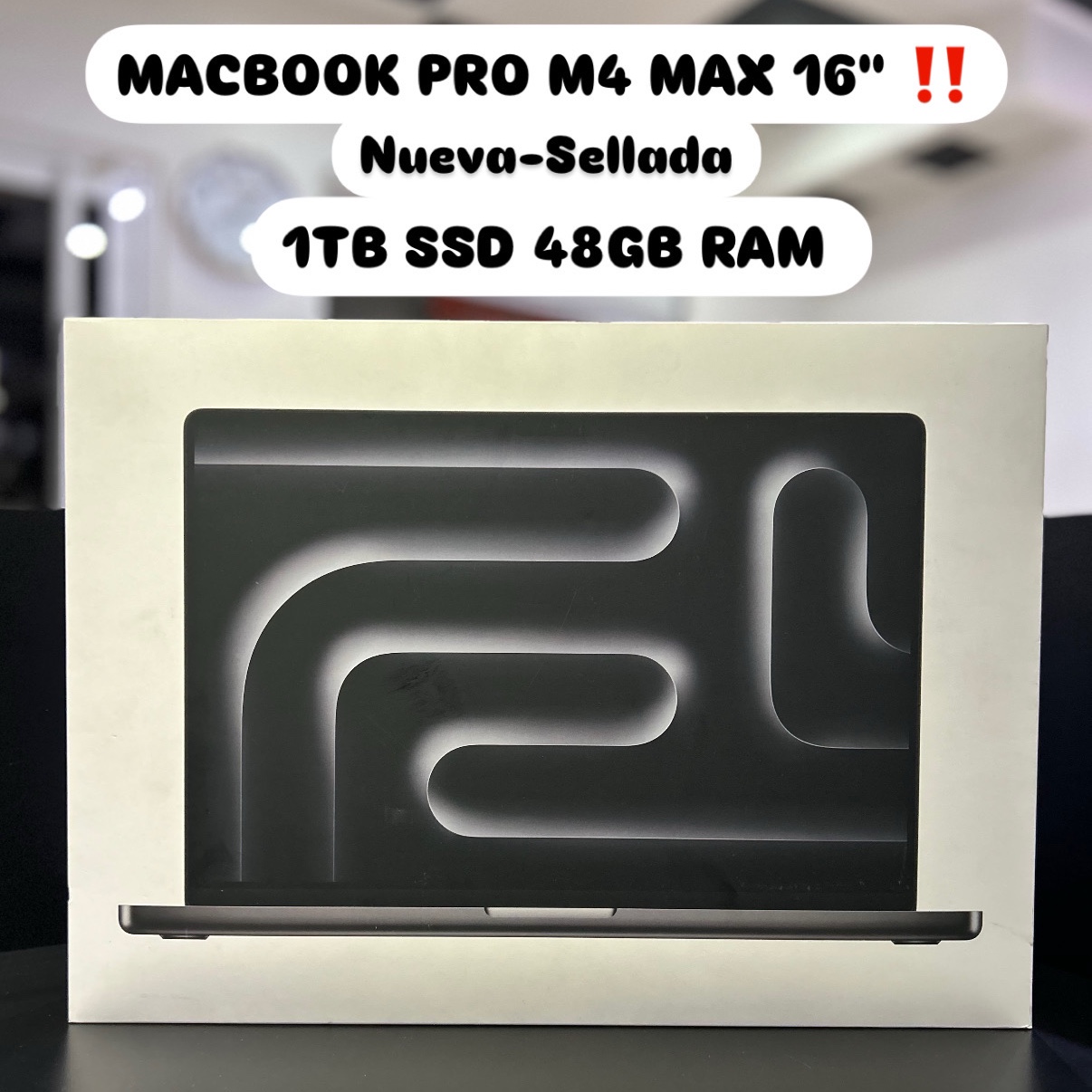 computadoras y laptops - MACBOOK PRO M4 MAX 16" 1TB SSD 48GB RAM 2024 SELLADAS OFERTA‼️ 0
