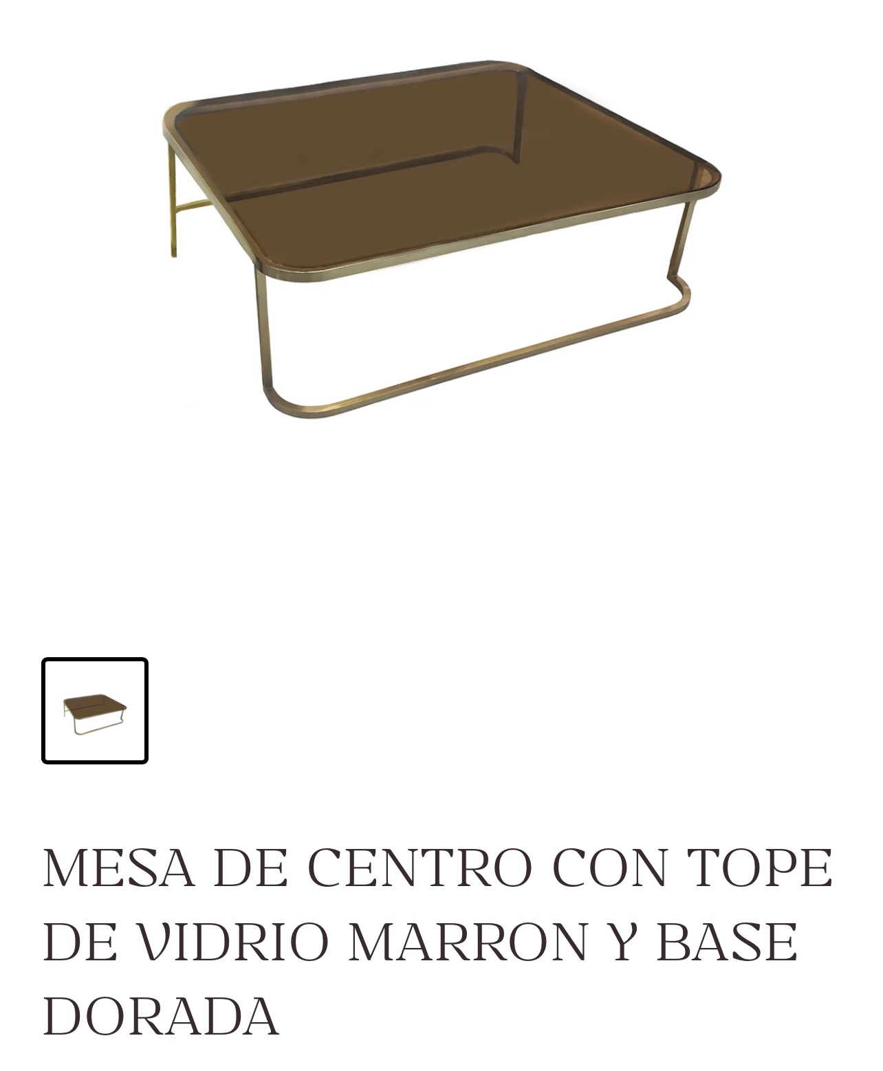 muebles y colchones - Mesa de Centro 