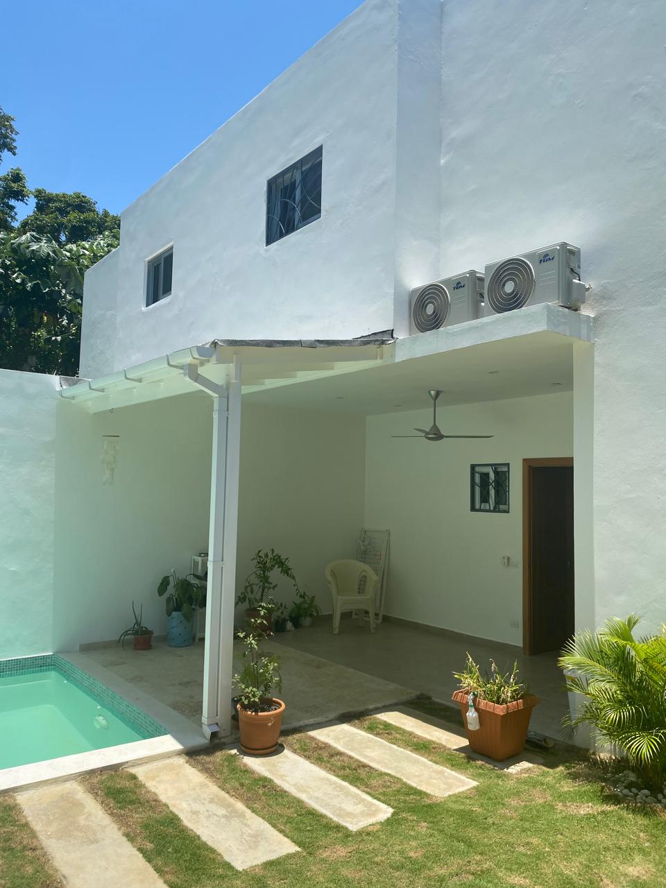 casas vacacionales y villas - Townhouse Villa en Las Terrenas, a  600 Mts. de Playa Ballenas, 2 niveles, Pisci 6