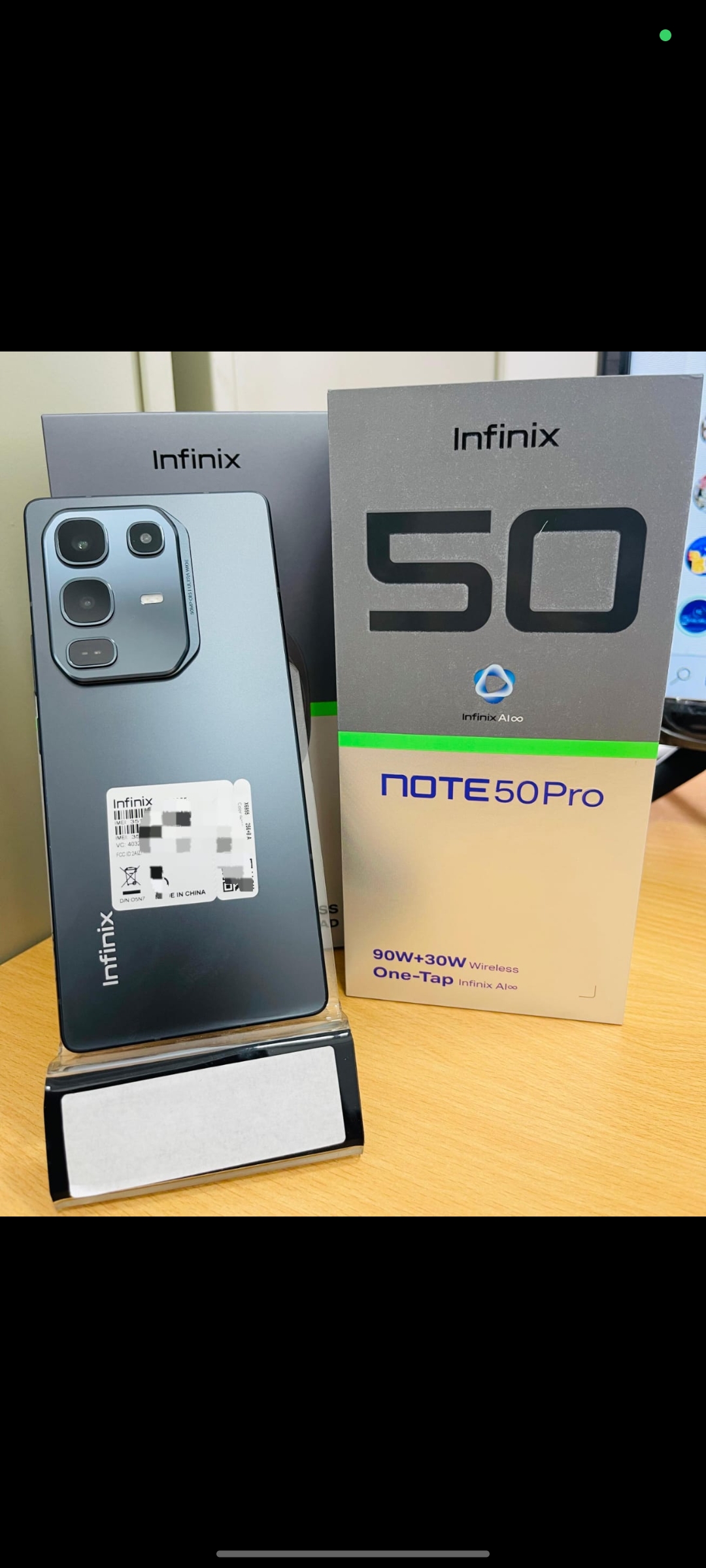 celulares y tabletas - infinix note 50 pro con 256gb de almacenamiento y 16gb de ram (8+8) 1
