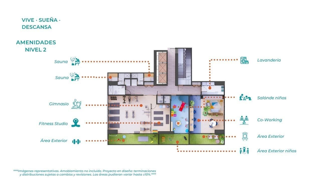 apartamentos - Apartamento en venta dentro de hermoso  proyecto en el sector La Julia Santo D. 5