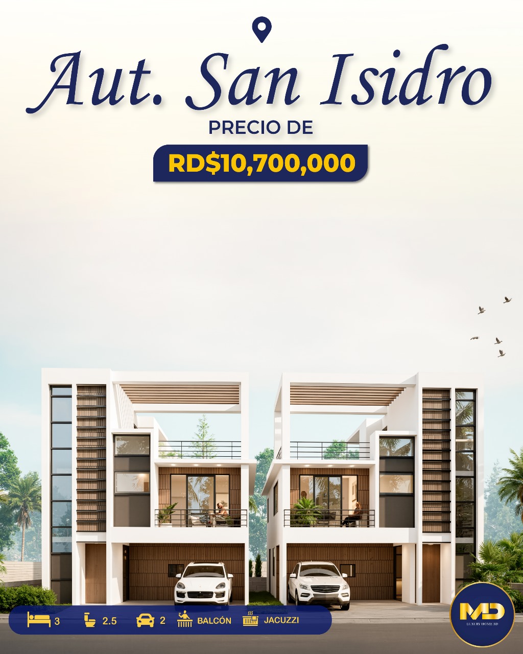 casas - 🏡Casa de 2 Niveles en San Isidro | 3Hab, Hab. Servicio y Jacuzzi Opcional✨ 0