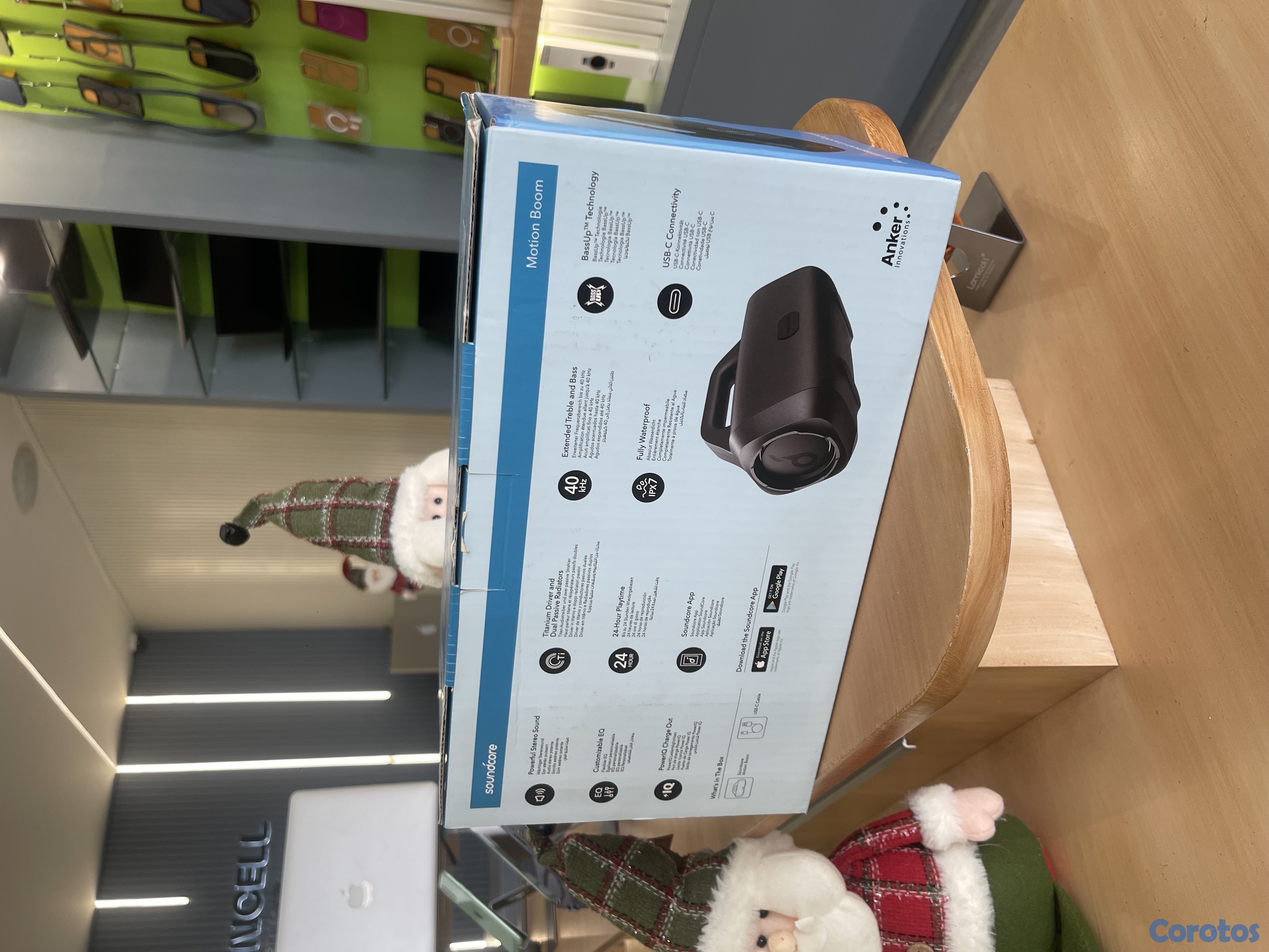 camaras y audio - Bocina Soundcore by anker Extreme outdoor sound Motion boom  3