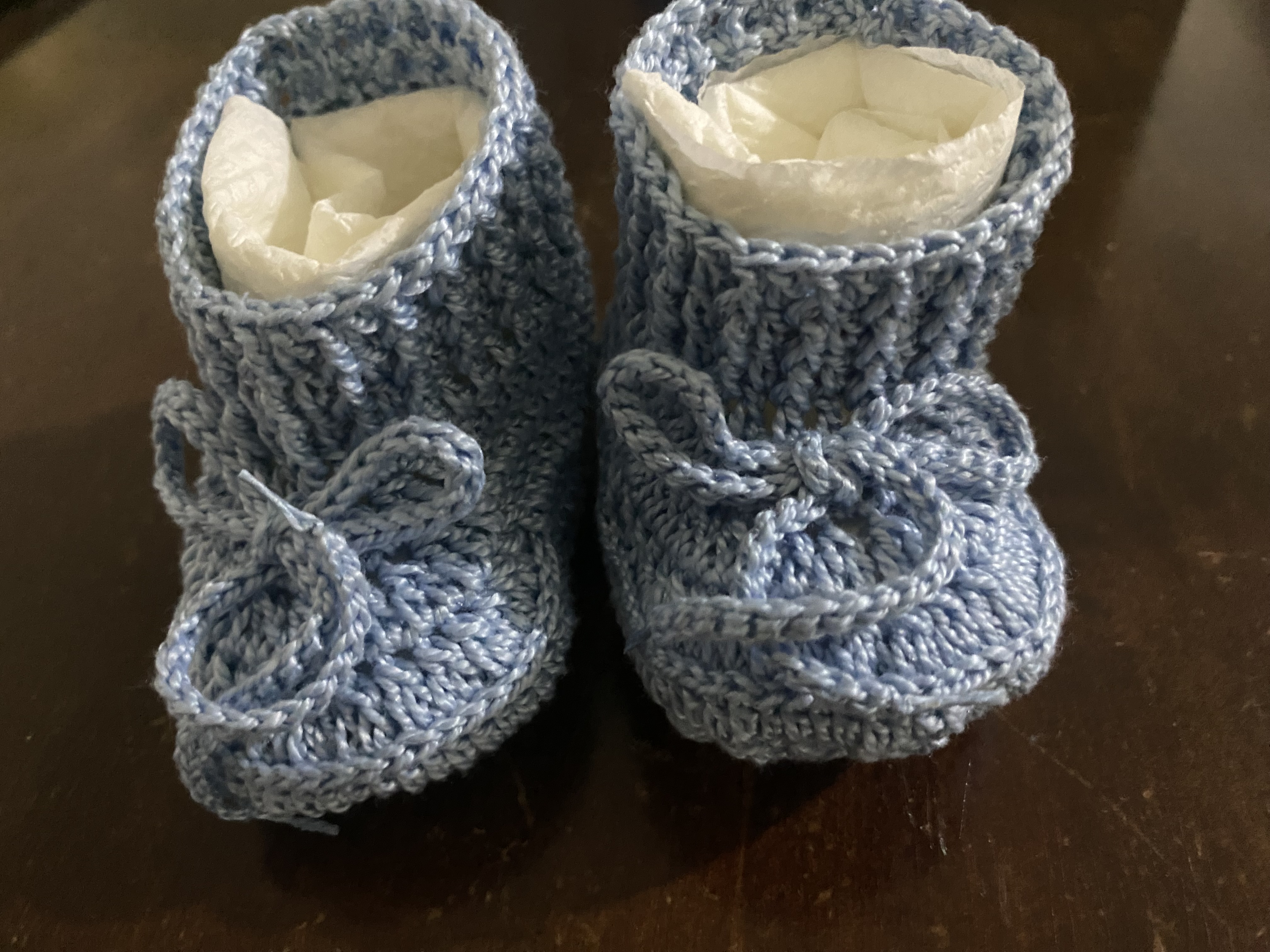 ropa y zapatos - Zapatos tejidos de bebé  0