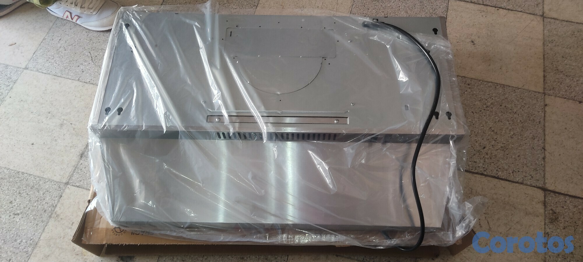 cocina - Extractor de grasa american cromado de 30 1