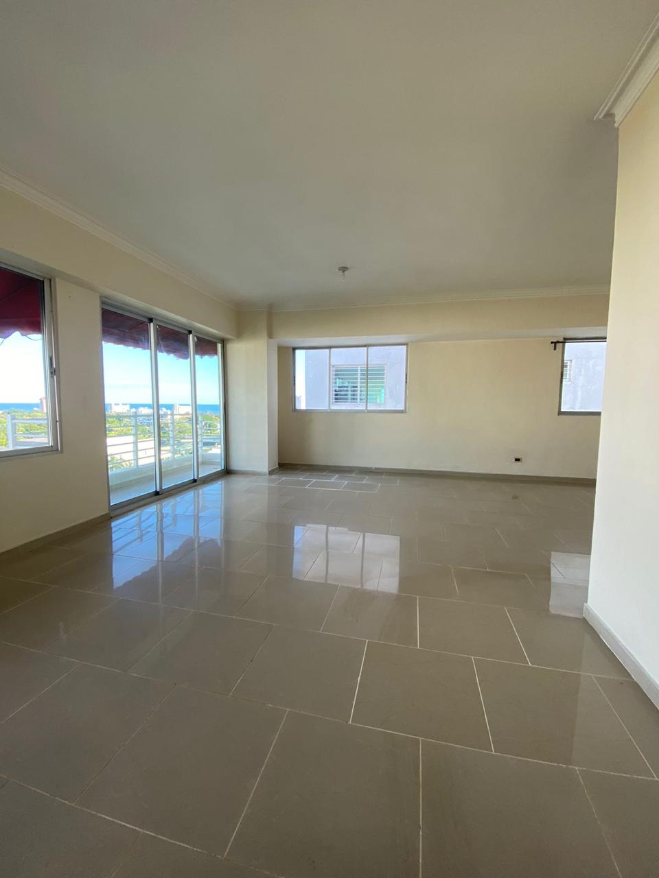 apartamentos - ALQUILO APARTAMENTO CON VISTA AL MAR  EN GAZCUE 2