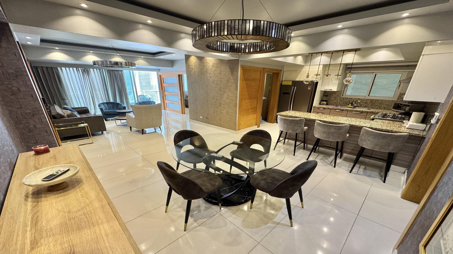 apartamentos - Apartamento Amueblado en Piantini 3