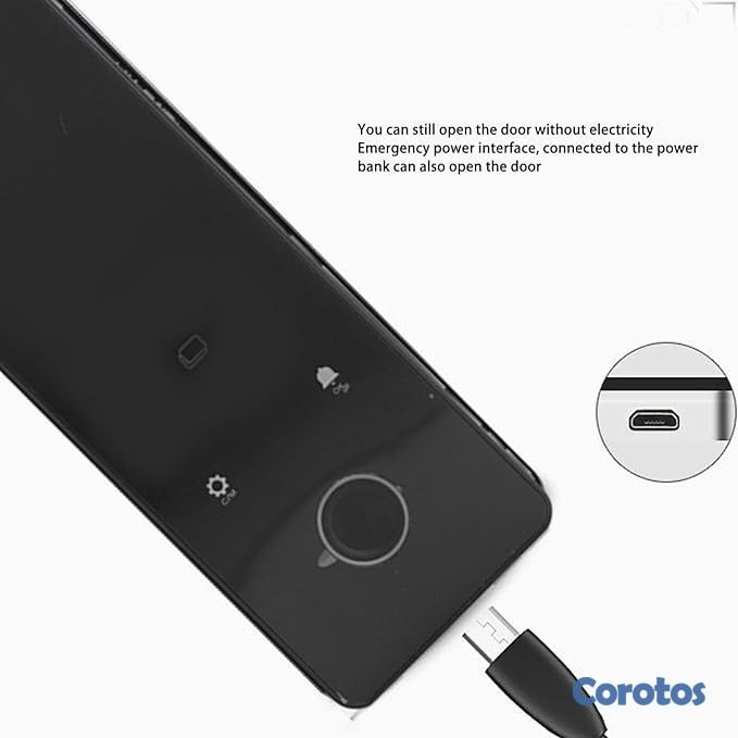 decoración y accesorios - CERRADURA PARA PUERTA DE CRISTAL HS-SL-TT1 TT LOCK 2