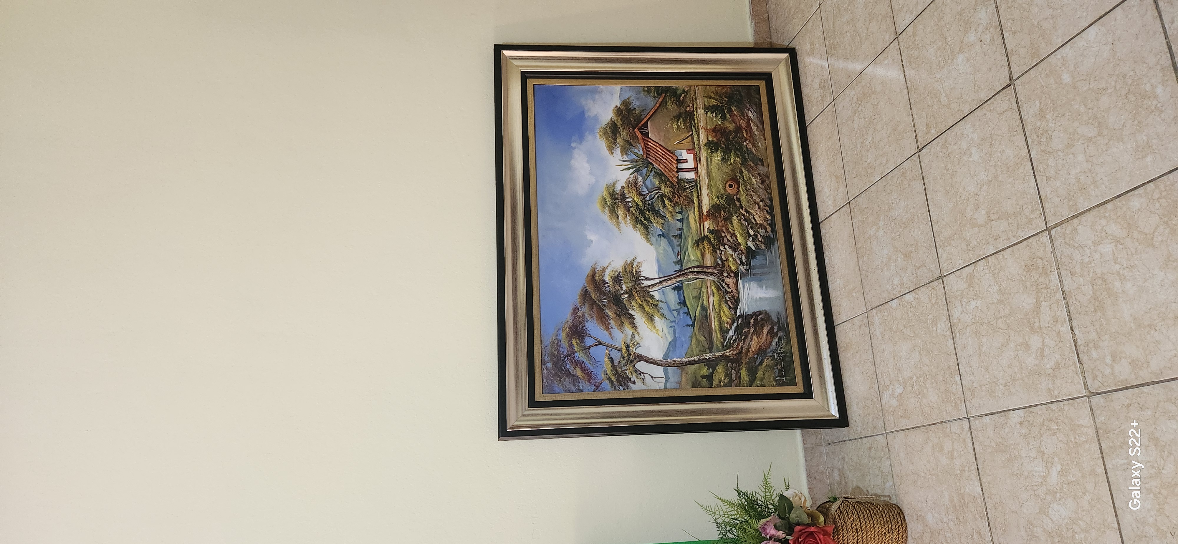 arte y antigüedades - LIENZO PAISAJE COLOMBIANO 0
