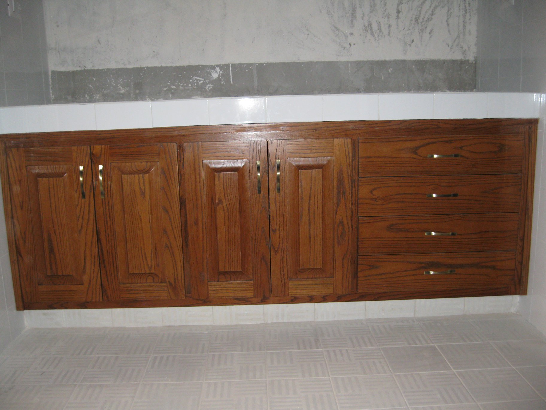 cocina - Puertas de encimeras en madera 