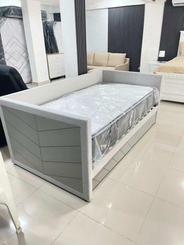 muebles y colchones - DIVAN PRRA COLCHON TWIN  0