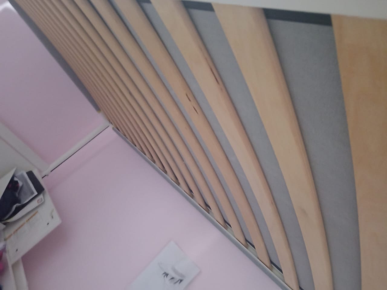 muebles y colchones - Cama alta con escritorio  2