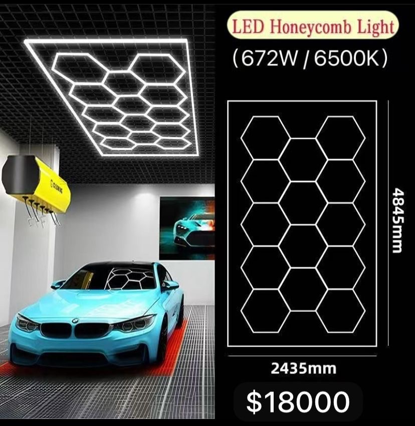 equipos profesionales - LUZ LED HONEYCOMB L 2