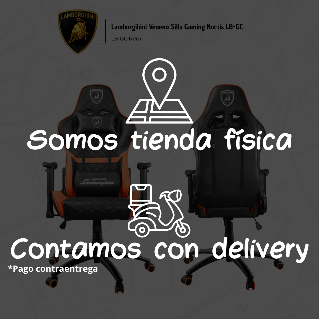 muebles y colchones - Lamborgihini Veneno Silla Gaming Noctis LB-GC 2