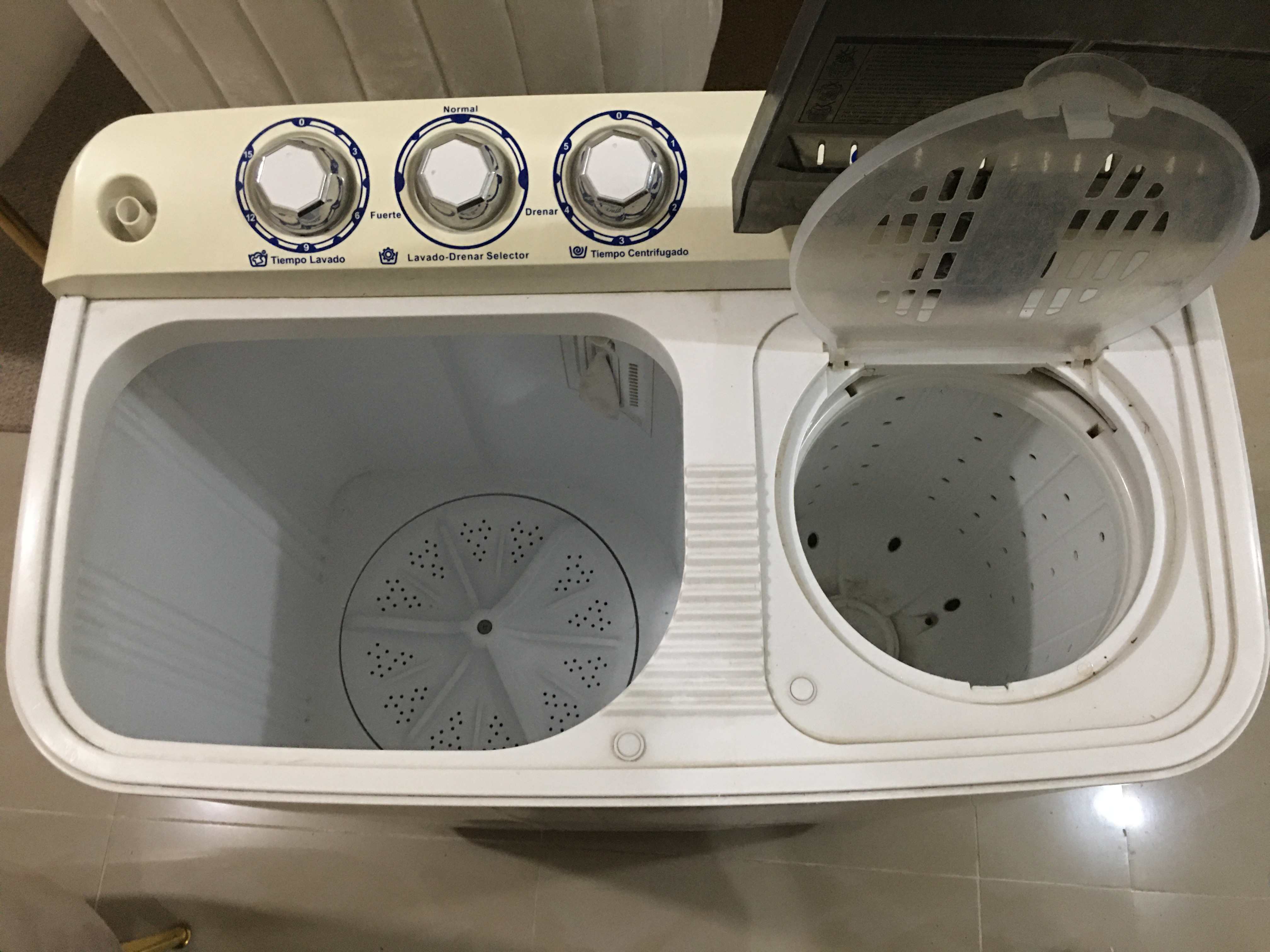 electrodomesticos - Lavadora semi automática 12 libras 4
