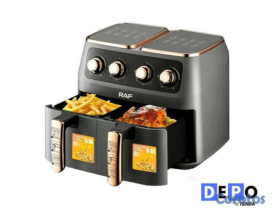 cocina - Freidora de aire manual de doble cesta 12 litro 1