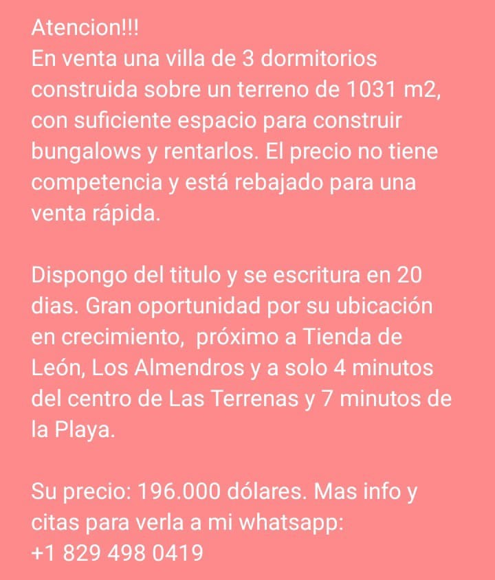 casas vacacionales y villas - Villa independiente sobre un terreno de 1000 m2 9