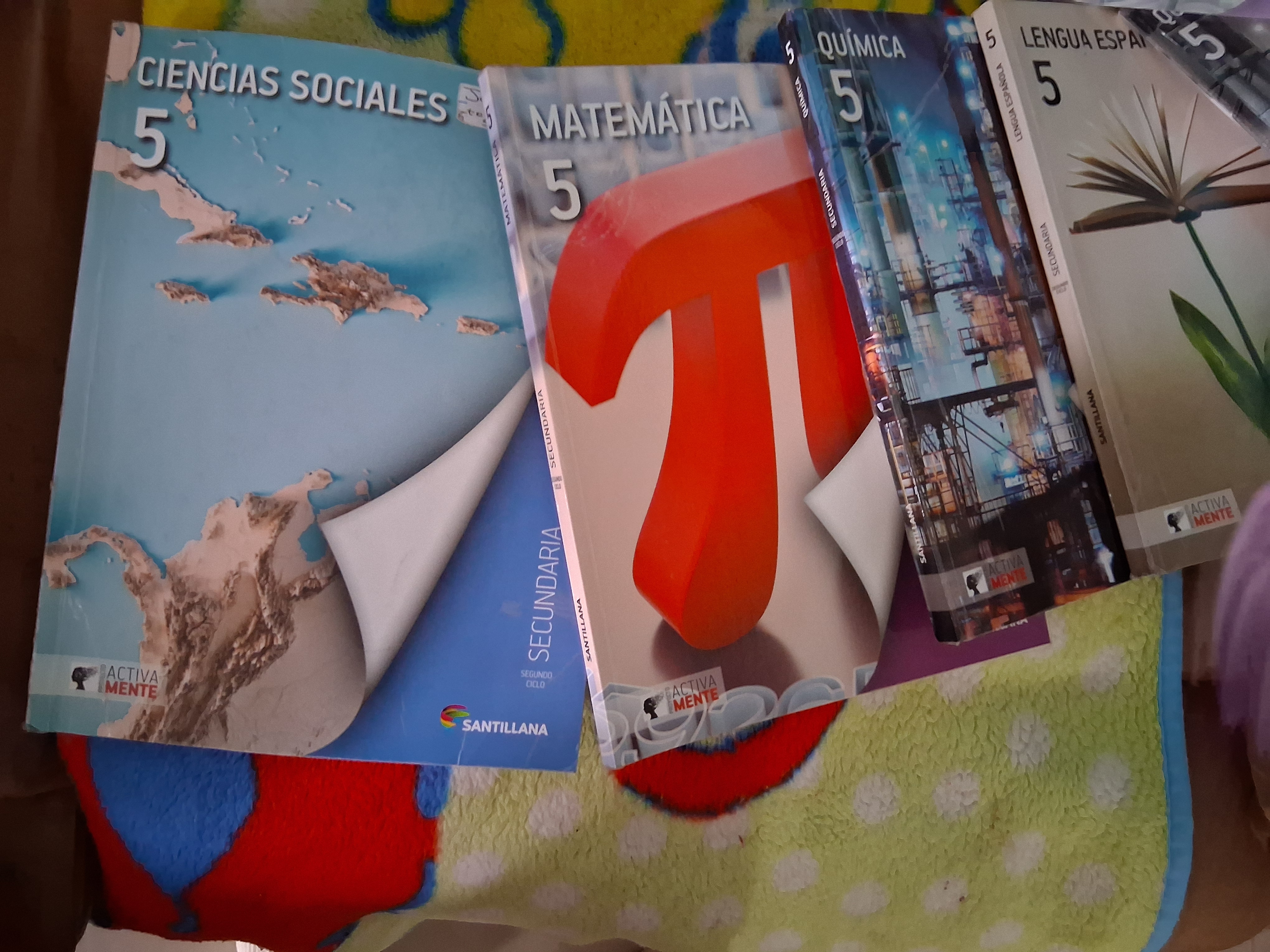 libros y revistas - Vendo libros 5to secun usad s  con su cuadernillo  4