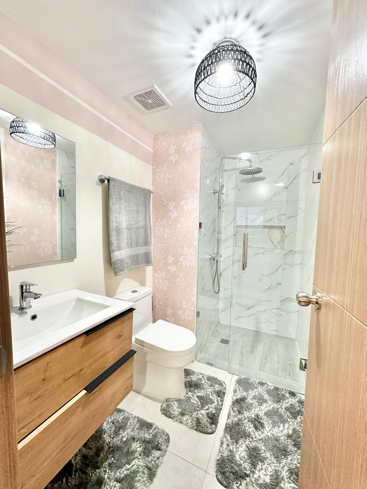 apartamentos - APTO 1 HAB., AMUEBLADO, PISO 8, TORRE BOCA DEL MAR III, BOCA CHICA, CON  VISTA  