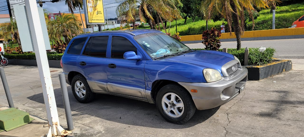 jeepetas y camionetas - Hyundai Santa Fe 2004 Gasolina/Gas 1