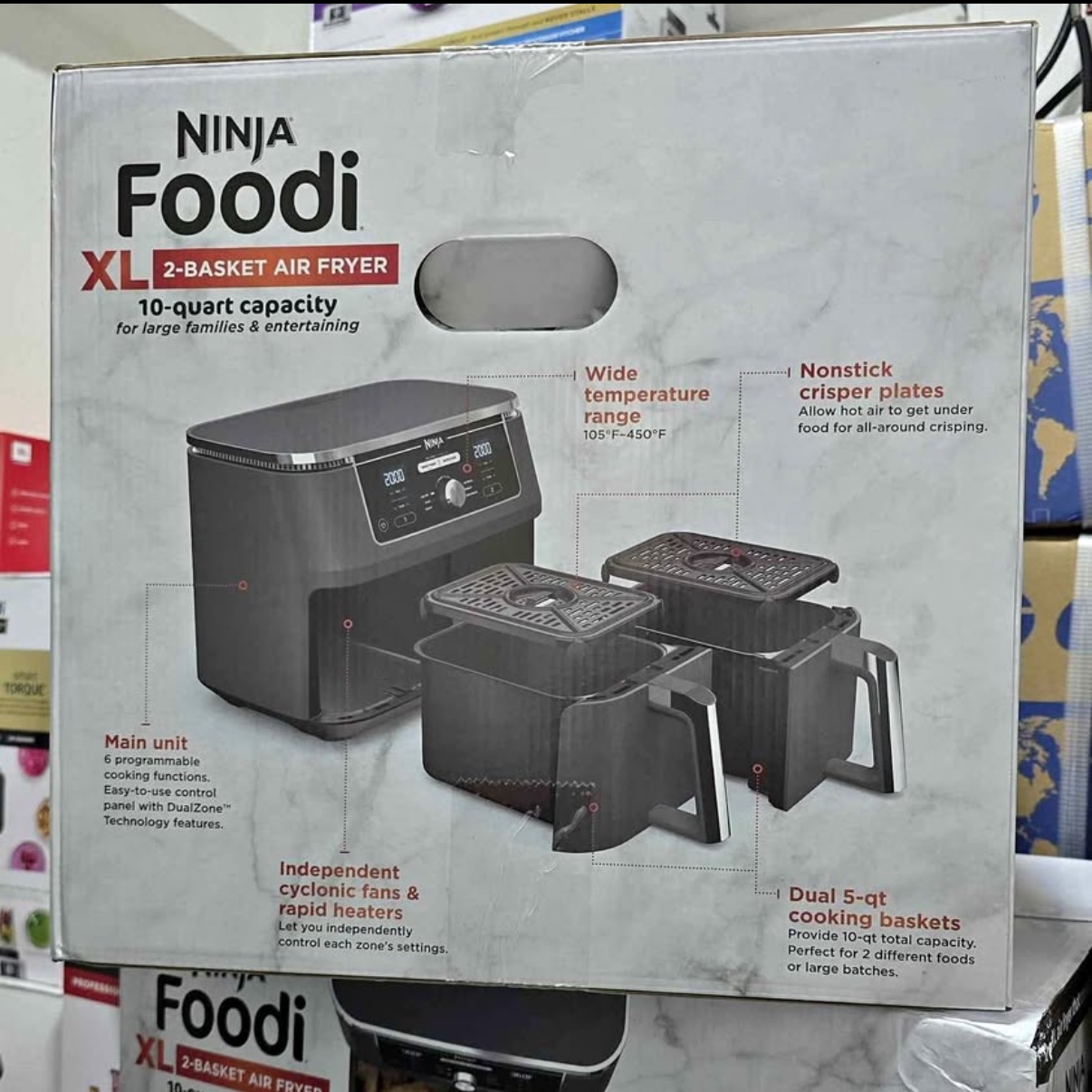electrodomesticos - NINJA AIR FRYER FOODI XL  0