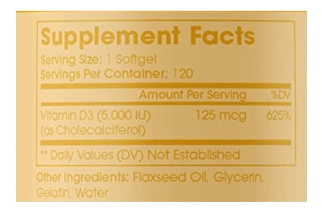 Salud y Equipamiento Médico - Vitamina D3 Pure Micronutrients 1
