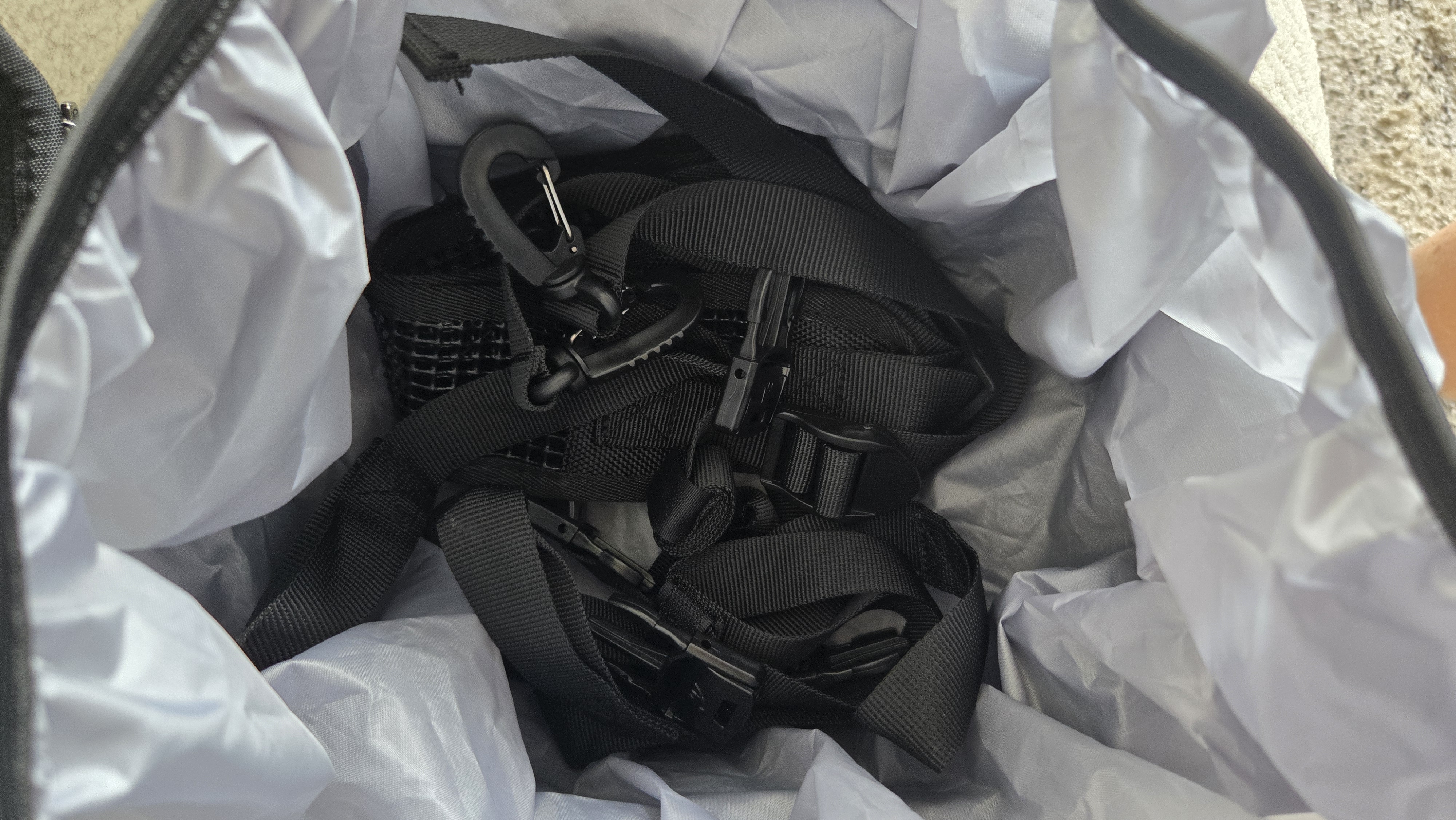 deportes - Bulto para moto , expandible y se usa tipo mochila 3