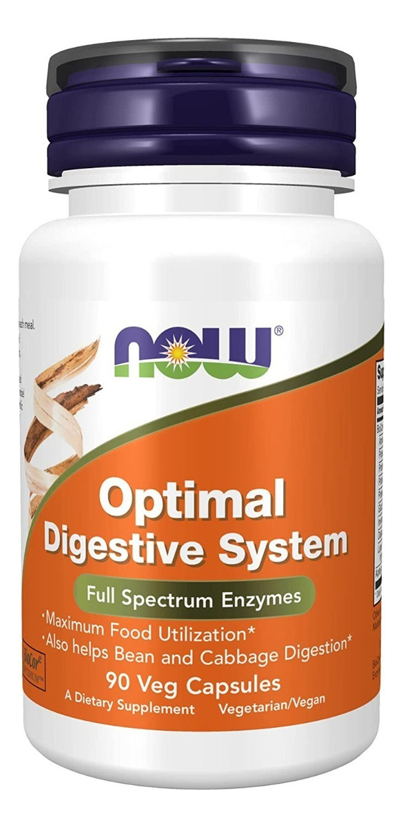 Salud y Equipamiento Médico - Enzimas Digestivas Espectro Completo Now 90 Capsulas 0