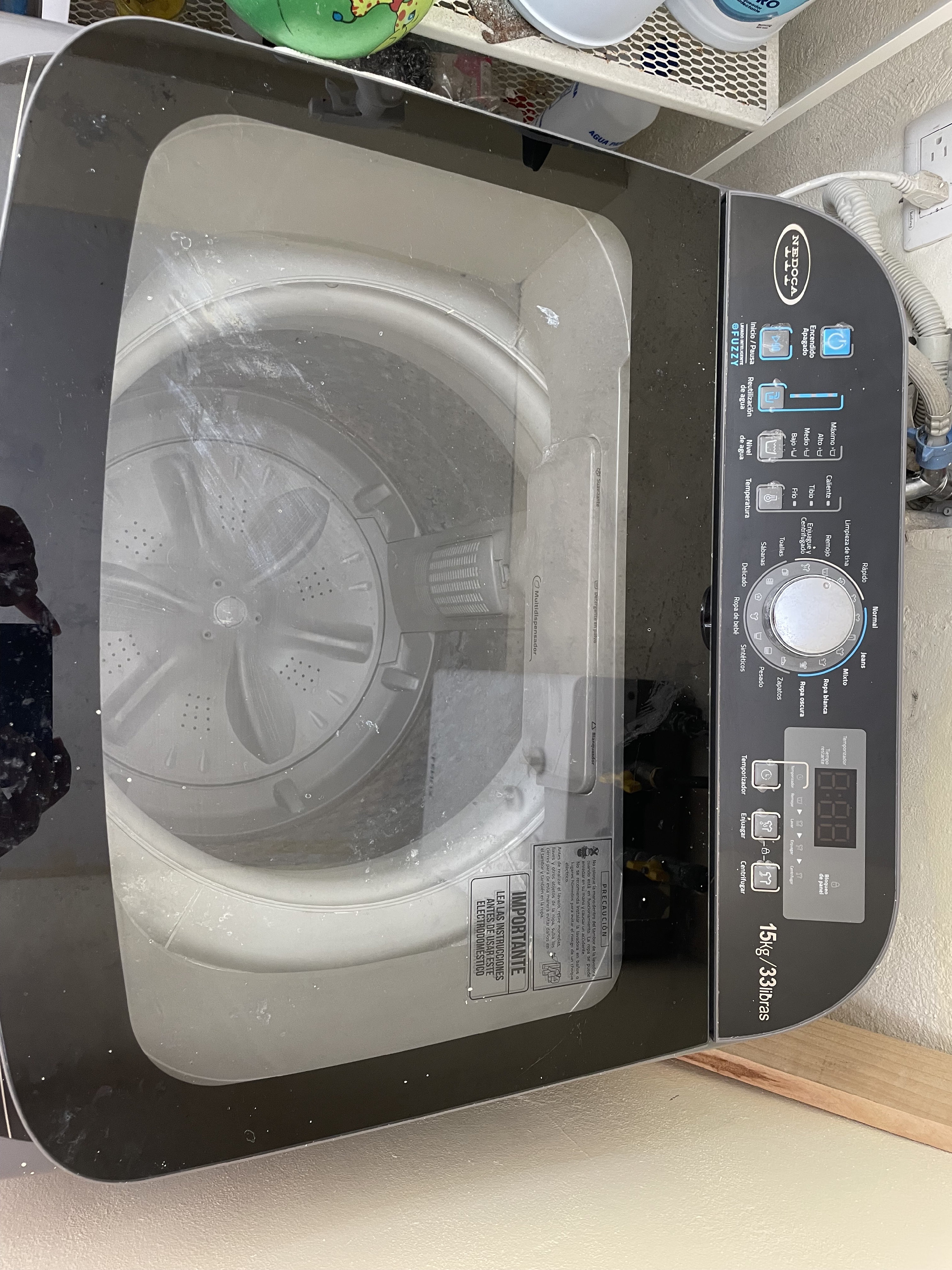 electrodomesticos - Lavadora Nedoca (15KG/33LB)  1