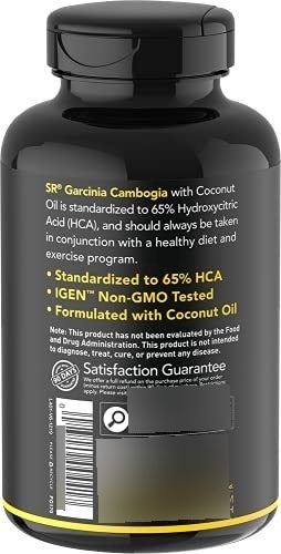Salud y Equipamiento Médico - Extracto De Garcinia Cambogia (65% Hca) Con Aceite De Coco 2