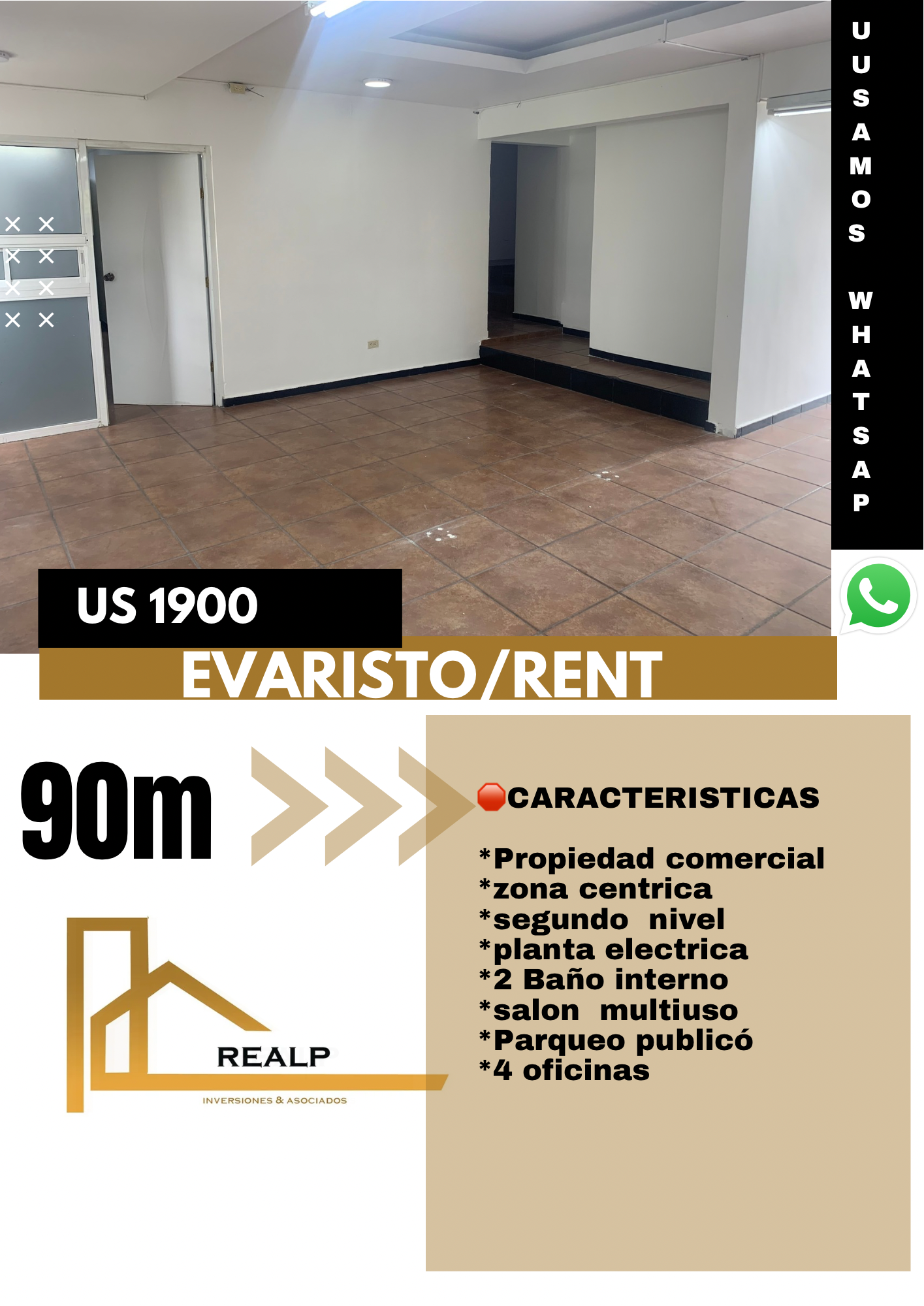 oficinas y locales comerciales - Local céntrico en Evaristo morales 