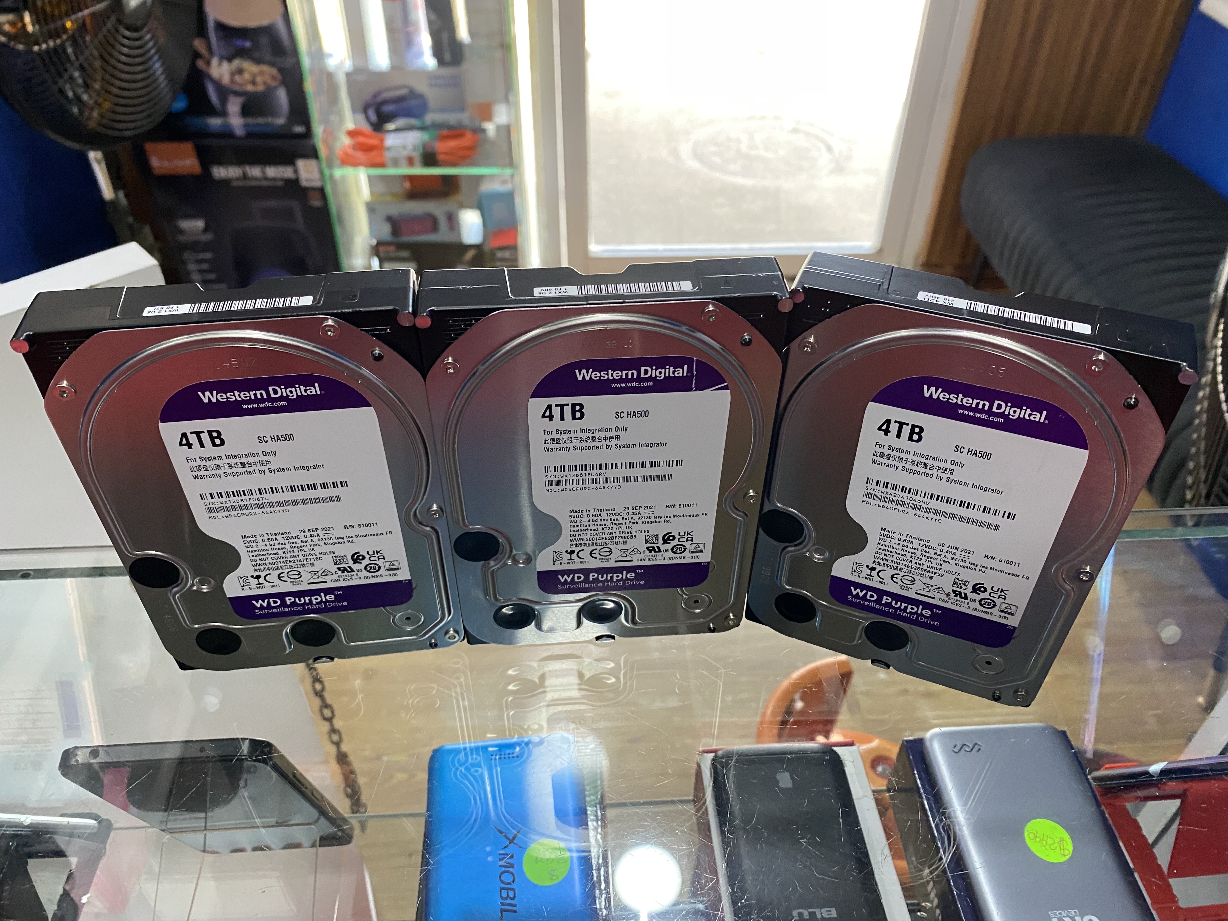 accesorios para electronica - disco duro purpura sata HDD 2,3,4,8,10,14TB  7