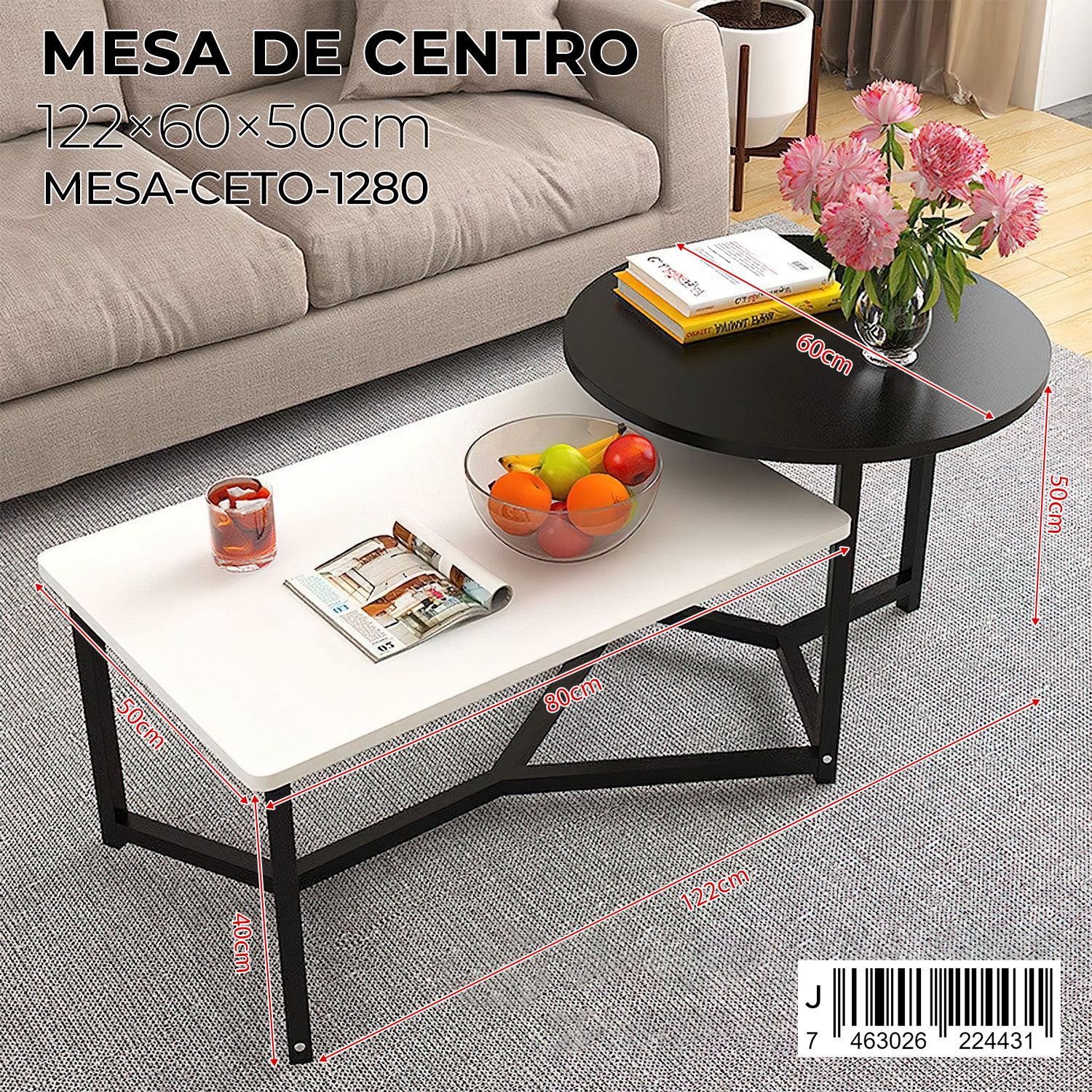 decoración y accesorios - mesa de centro  2